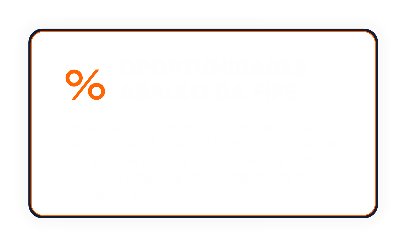 Oportunidades abaixo da FIPE para revenda, investimento ou uso próprio